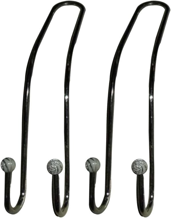 Bcurb Auto Accessories Mini Hangers Multi-Purpose Hook Hanger for Car Auto Seat Headrest Pole to Hang Shopping Bags Purse Coat (Black : 3 Hanger)