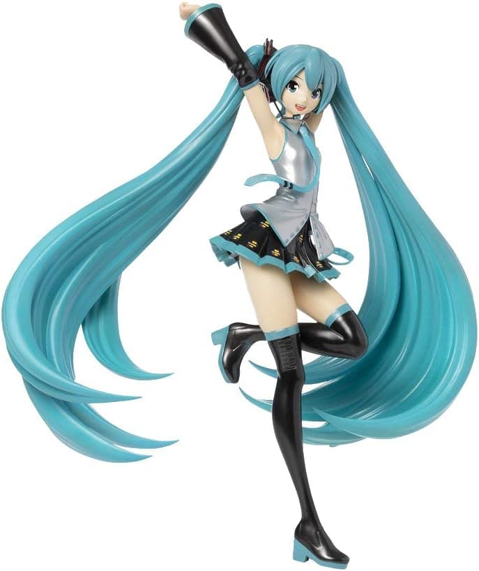 Sega Project Diva MEGA39's Hatsune Miku Diva 10th Anniversary Super Premium Action Figure, 9.8"