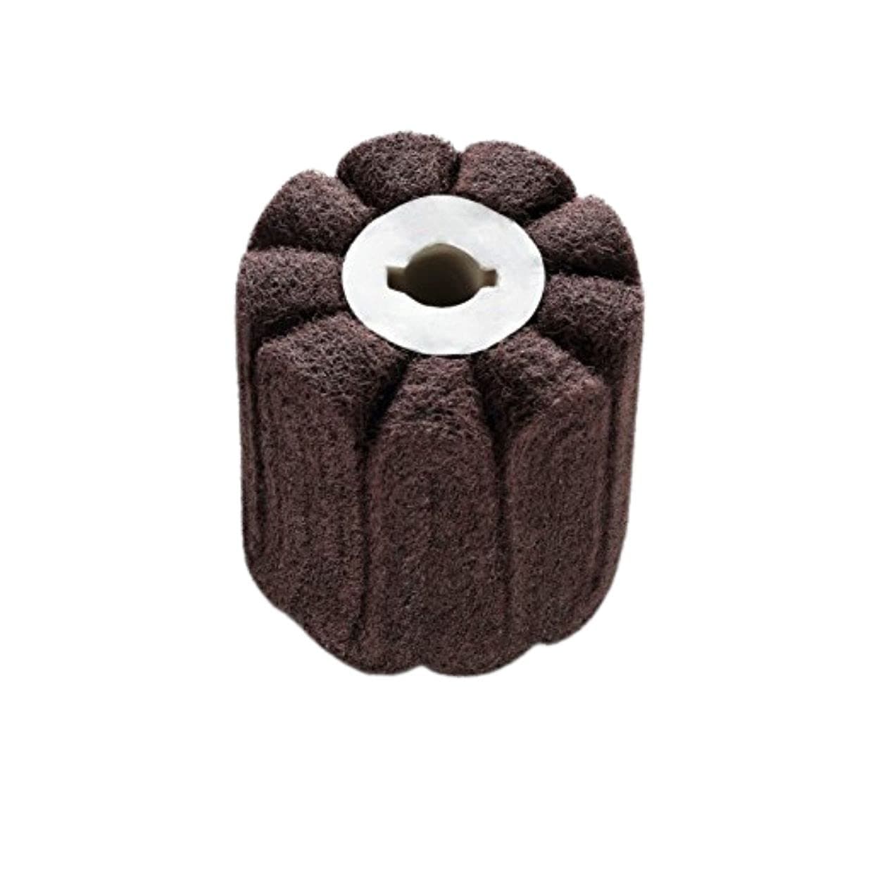Fein Sinus Shaped Fleece Wheel for WPO 14-25E - Blemish-free Satin Finishing, 3/4" Diameter, 180 Grit - 63721051010