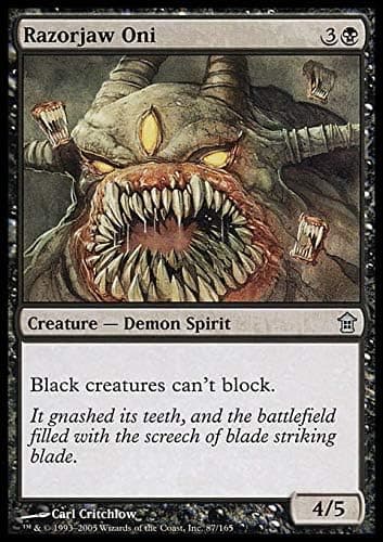 Magic: the Gathering - Razorjaw Oni - Saviors of Kamigawa