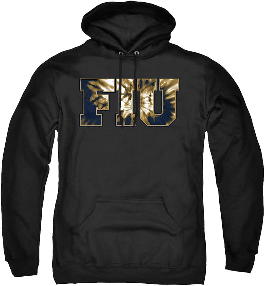 Florida International University Official Tie-Dye Unisex Adult Pull-Over Hoodie