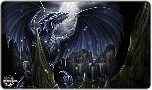 Blue Moon Dragon Playmat by Inked Gaming