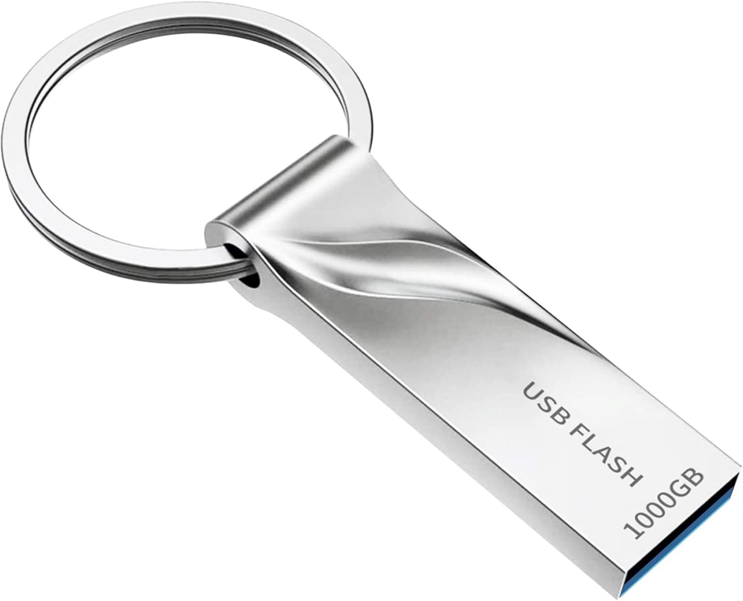 USB Flash Drives 1TB - USB 3.0 Flash Memory Stick 1000G for PC/Laptop Storage Flash Drive 1TB USB Thumb Drive Capacity Topsharp Handy Keychain Stylish Design