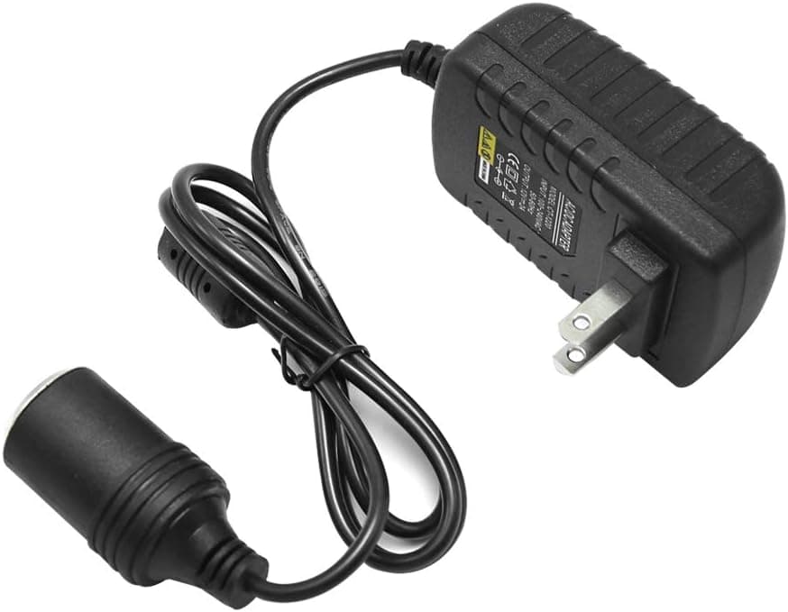 AC to DC Converter 2A 24W Car Cigarette Lighter Socket Power Adapter Power Inverter 110-240V AC to 12V DC