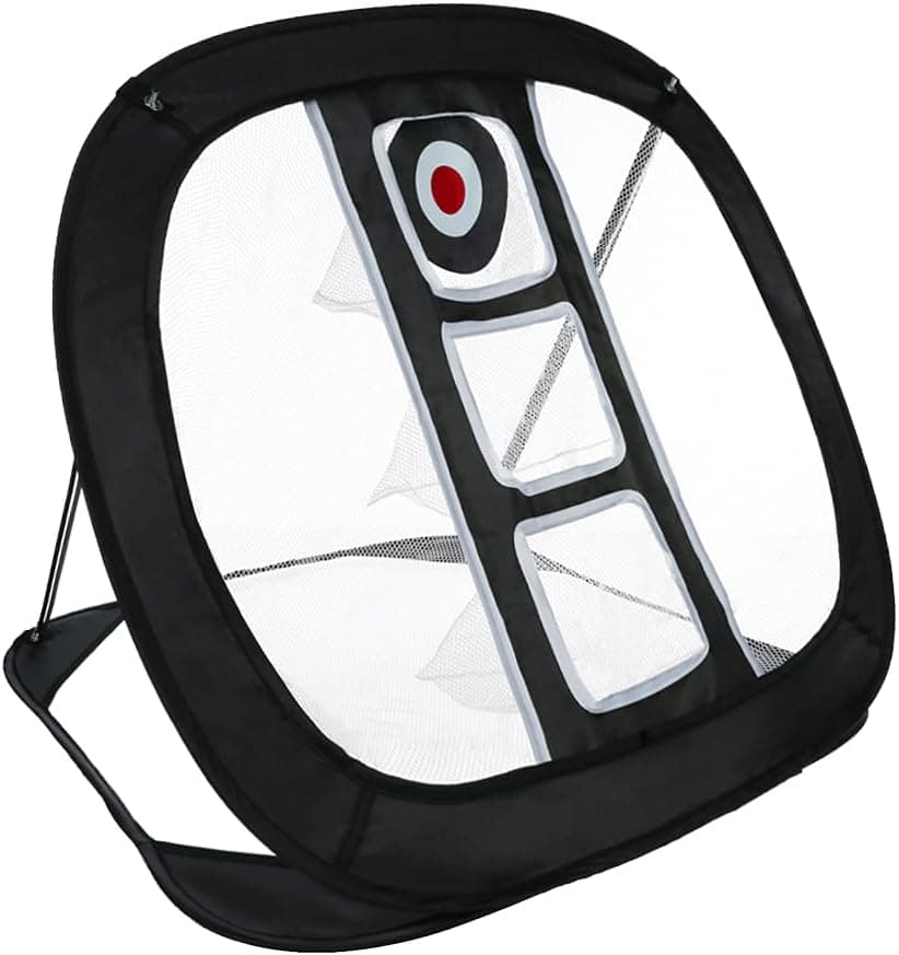 Runytek Pop Up Golf Chipping Net Golfing Target Net for Indoor/Outdoor/Backyard Golf Practice Swing Game Golfing Target Accessories