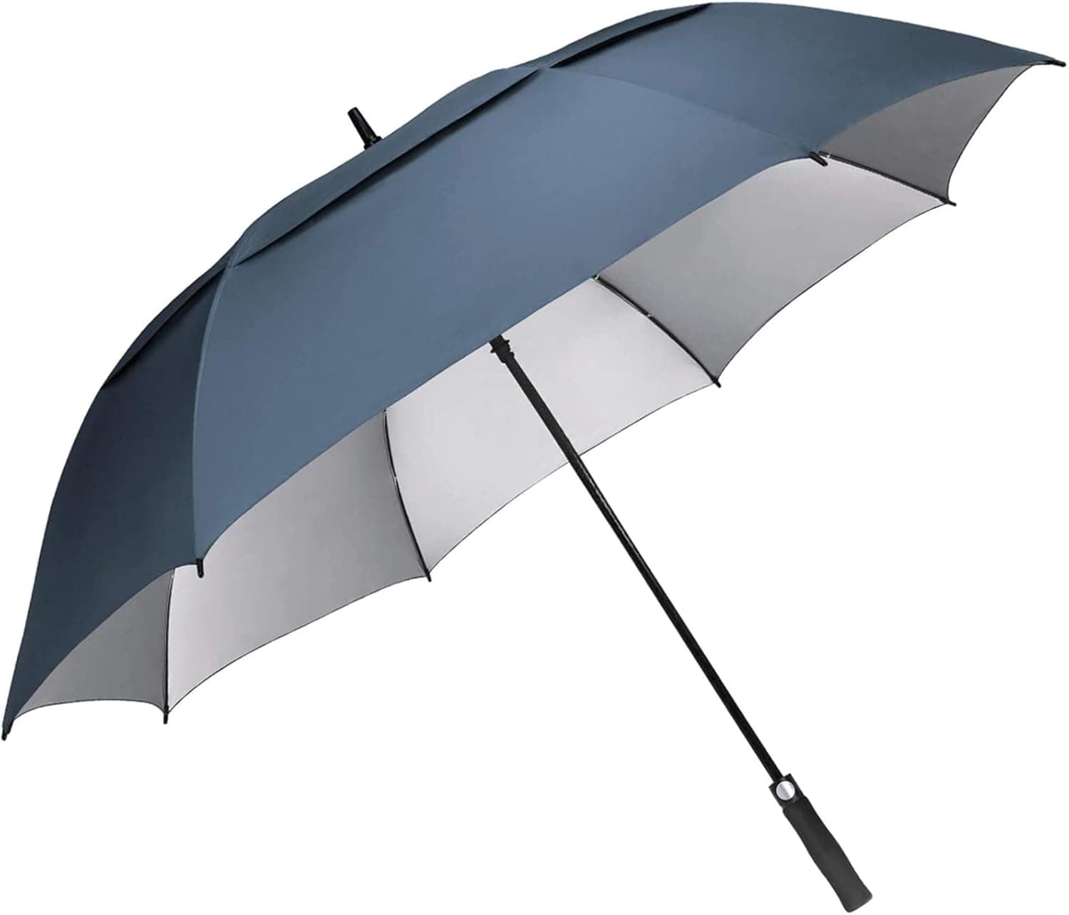 G4Free 54/62/68 Inch Extra Large Windproof Golf Umbrella UV Protection Automatic Open Double Canopy Vented Sun Rain Umbrella Oversize Stick Umbrellas