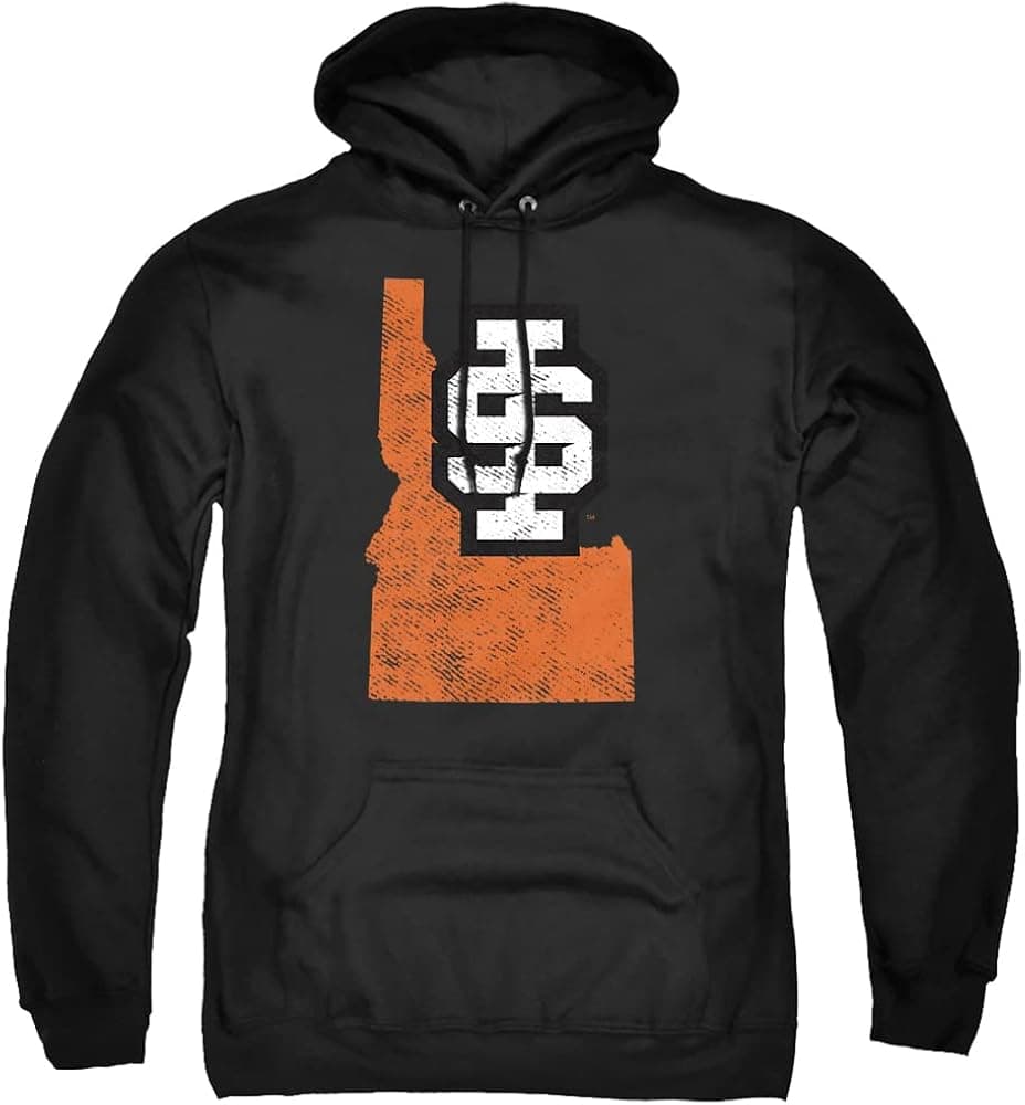 Idaho State University Official State Shape Unisex Adult Pull-Over Hoodie