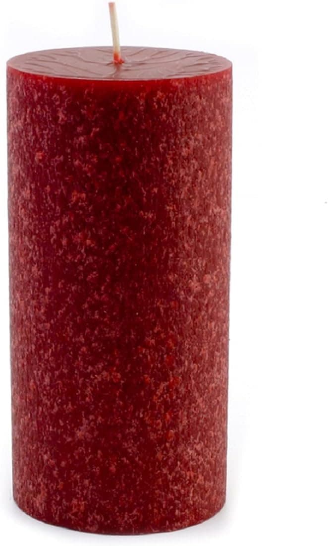 Root Candles 336703 Unscented Timberline Pillar Candle , 3 x 6-Inches, Garnet