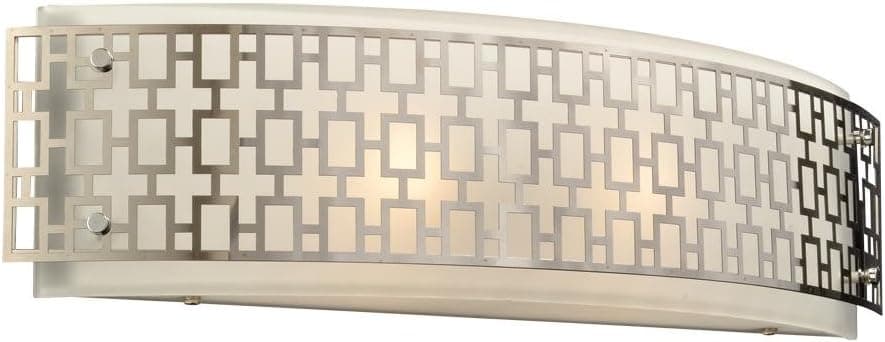 PLC Lighting 12155 PC 2 Light Vanity, Ethen Collection, Polished Chrome Finish