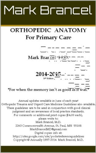 Orthopedic Anatomy For Primary Care