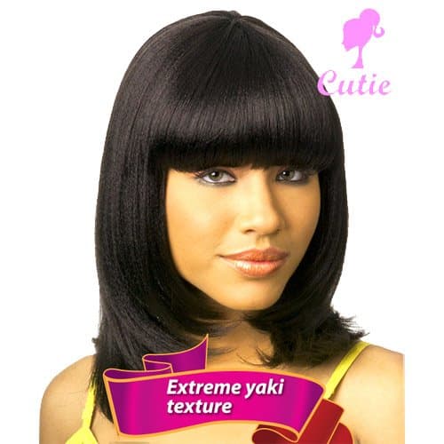FULL WIG CUTIE COLLECTION 14 SYNTHETIC-BRAND NEW WITH TAG (FS1B/30)