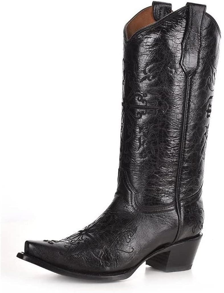 Corral Boots Women's Cross Embroidery Mid Calf Boot
