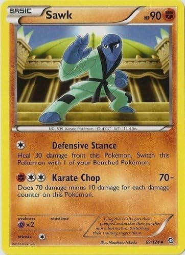 Pokemon - Sawk (69) - BW - Dragons Exalted