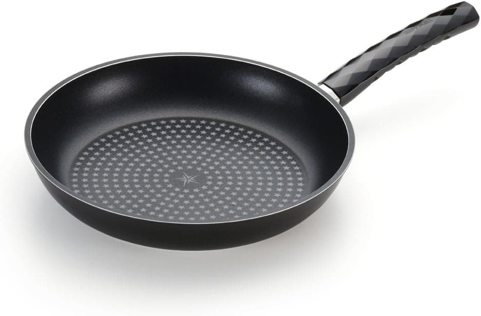 Happycall 5 Layer Diamond Nonstick Pan and Wok 3-piece Set, 11inch, PFOA-Free, Cookware Set, Dark Brown