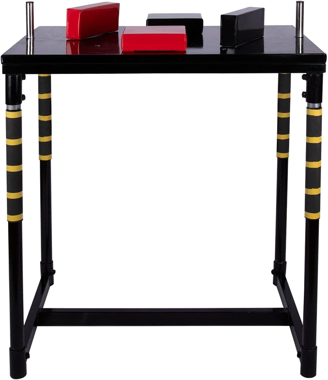 Professional Arm Wrestling Battle Table, Competition Training Arm Wrestling Table for Family Or Office Entertainment Equipment for Gym Club,Black