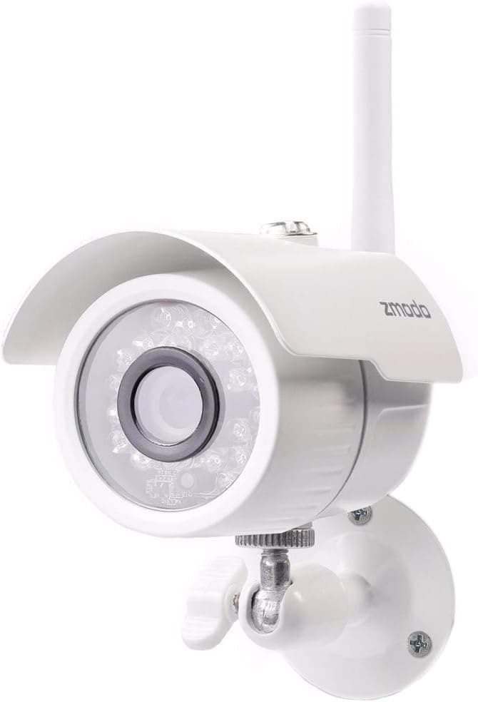 Zmodo 720p HD Wireless WiFi Indoor/Outdoor Home Security Camera with Night Vision