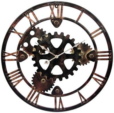The Daily Grind Open Dial Wall Clock
