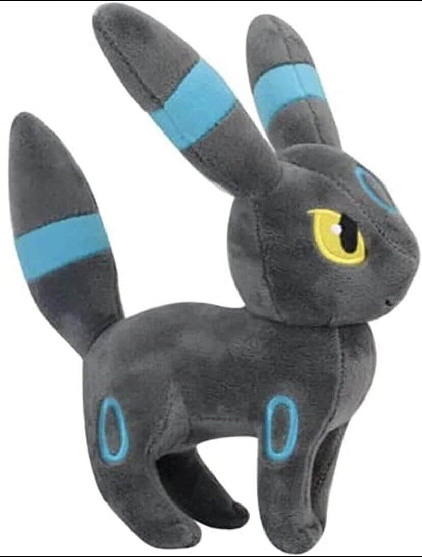 Nuciferi Cartoon Eeve Plush Toys, Shiny Espeon Vaporeon Soft Stuffed Dolls Cute Plush Dolls for Children Xmas Gift 8 Inch (5 in One)
