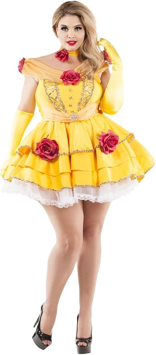 Party King Women's Plus Size Belle of The Ball Costume