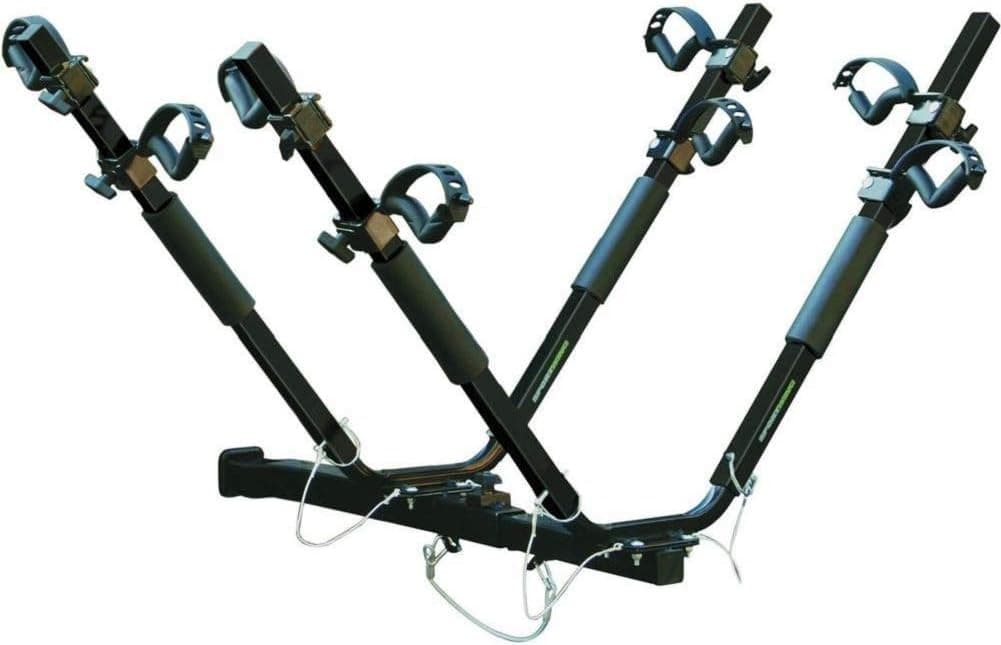 Highland 1375500 SportWing Hitch Mounted 4 Bike Carrier