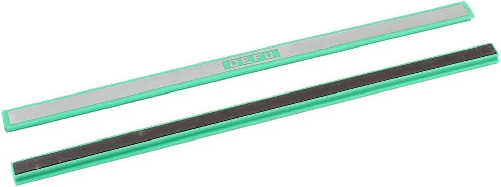 uxcell Stationery Chalkboard Whiteboard Magnet Strip Bar 30cm 12" 2 Pcs Green