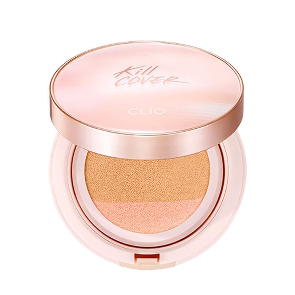 Clio Kill Cover Pink Glow Cream Cushion Set (including refill) (3-BY Linen)