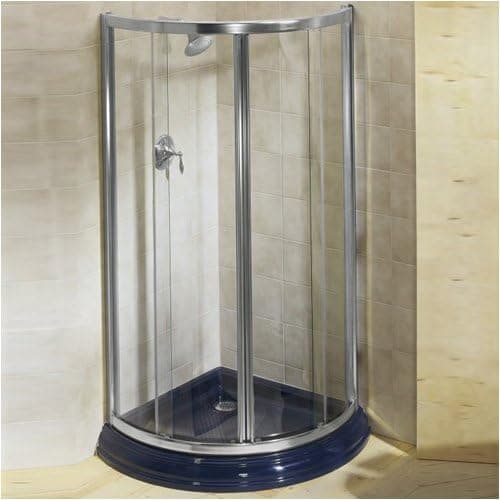 KOHLER K-705250-L-MX Arica Round Shower Enclosure, Matte Nickel
