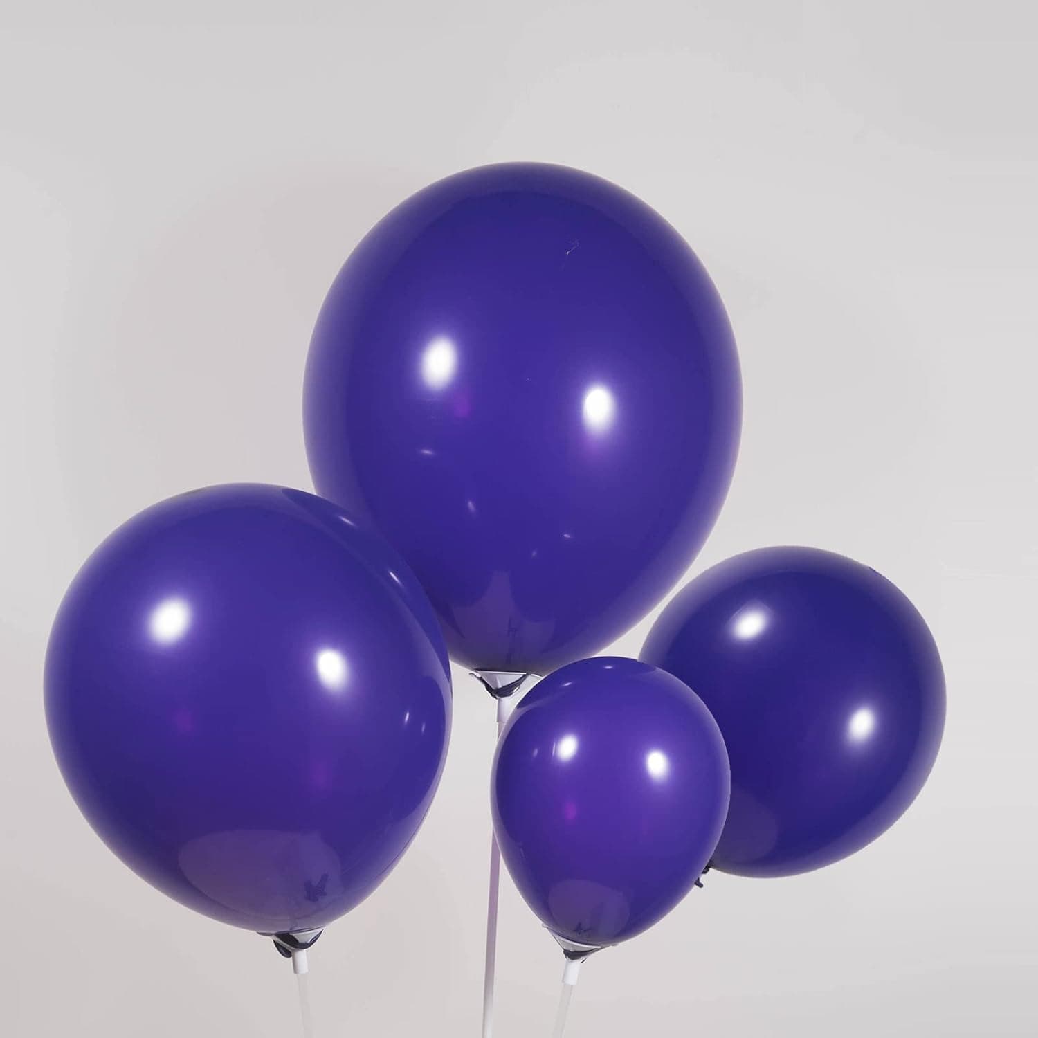Dark Purple Balloons different sizes 77 Pack 18+10+5 inch Deep Hot Purple Balloon for Wedding Birthday Baby Shower Birthday Party Halloween Decorations