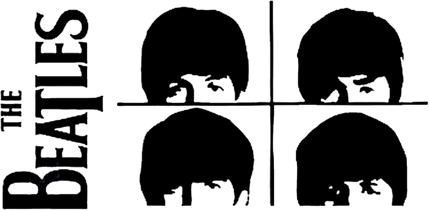 CCI Creative Concept Ideas The Beatles Decal Vinyl Sticker|Cars Trucks Vans Walls Laptop|Black|5.75 in|CCI375