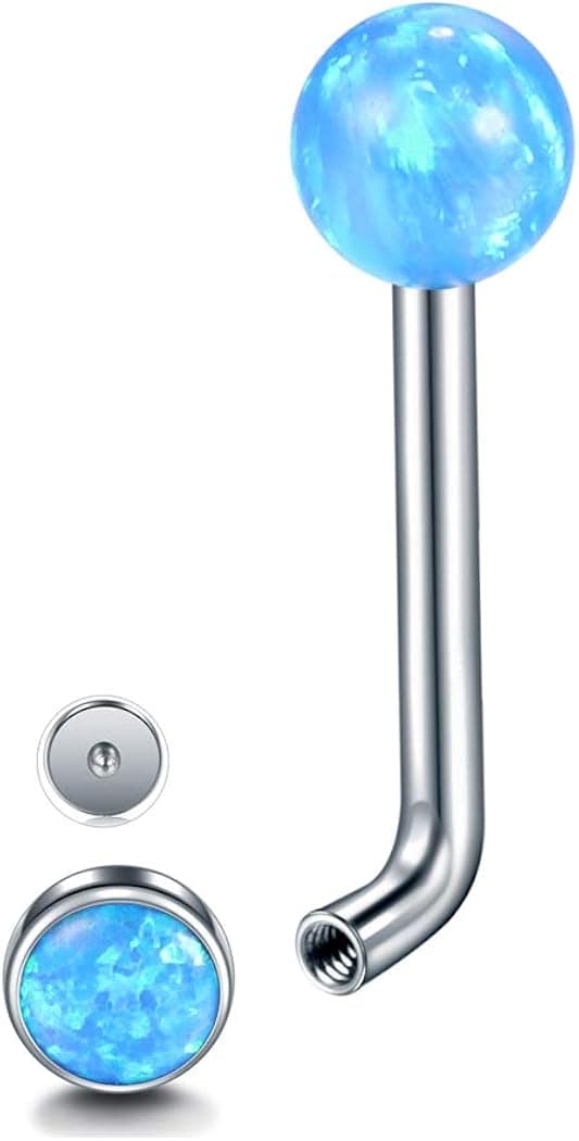 Xpircn 14G Titanium Christina Piercing Barbell VCH Bar Genital Jewellery