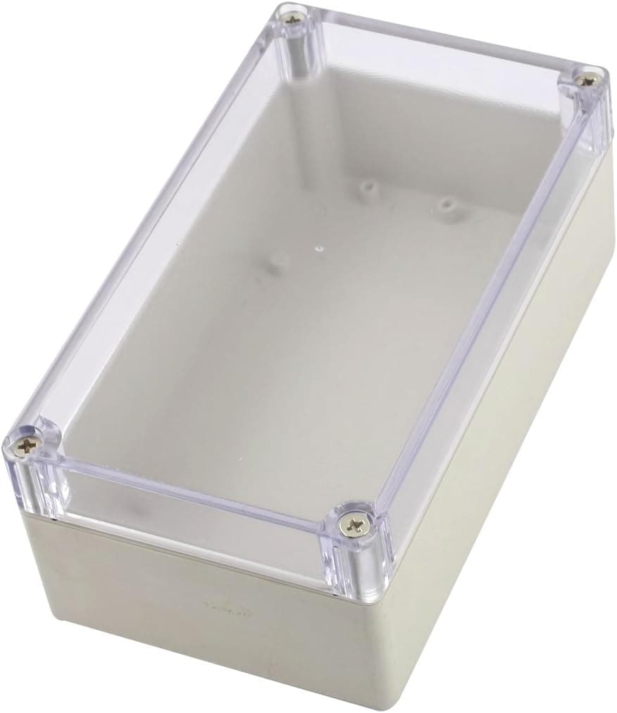 uxcell a14072300ux0804 Waterproof Plastic Sealed Electric Junction Box Case 158mmx90mmx60mm