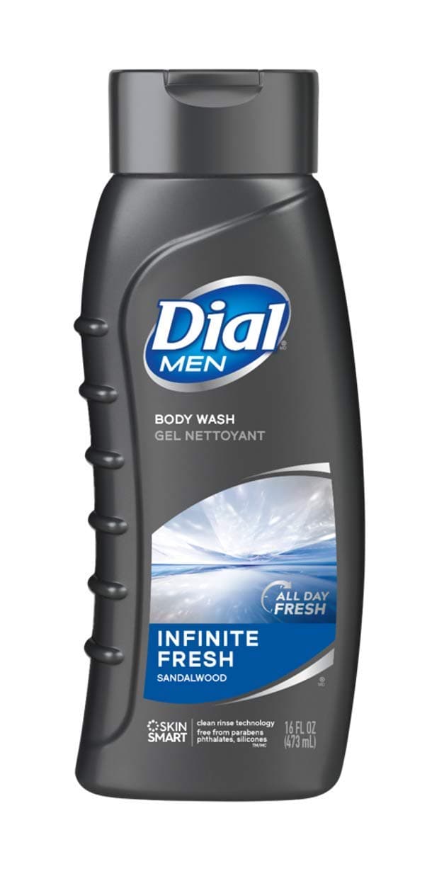 Dial Men Body Wash Infinite, fresh, 16 Ounce