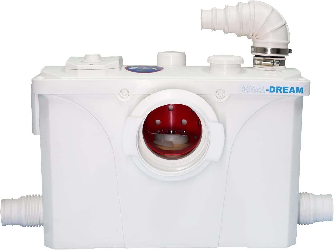 700W Macerator Pump for Macecrating Toilet Sewerage Sump Pump for Basemnet Room Toilet Upflush Waste Water Marine Toilet Disposal Laundry Sink Shower