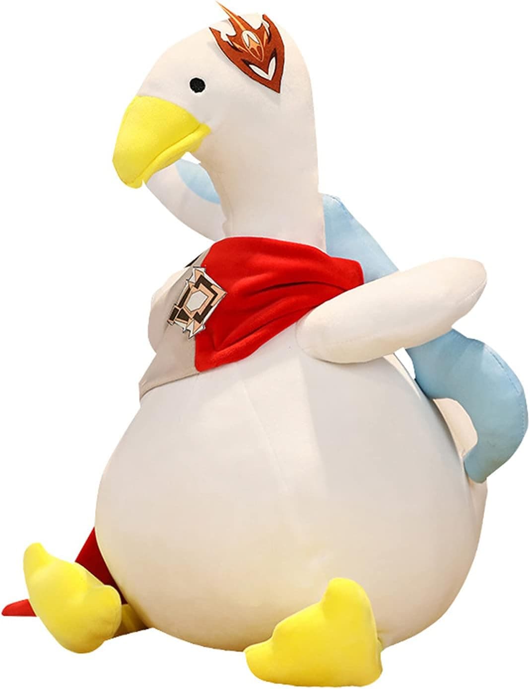 CALEMBOU Stuffed Animals Cute Soft Plush Childe Tartaglia Duck Plushie Goose 1.5lbs Weighted Stuffed Animals Duckaglia, Collectible Plush Toys Gift for Fans (Tartaglia)