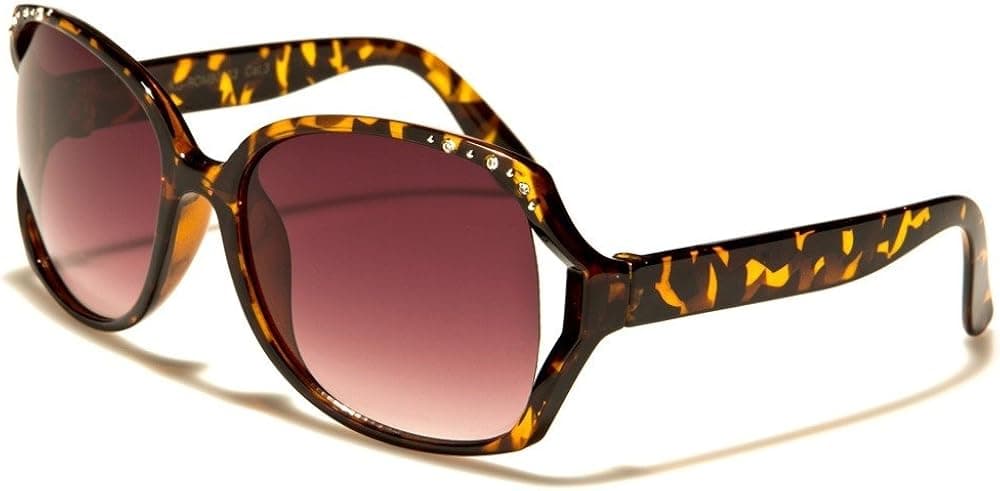 Girls Fashionable Rhinestone Floral Vented Older Kids Butterfly Sunglasses UV400 - Ages 6-14