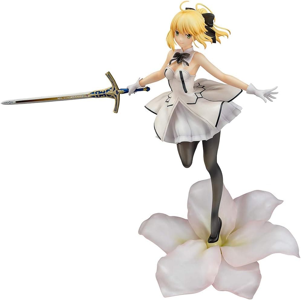 Aquamarine Fate/Grand Order: Saber/Altria Pendragon (Lily) 1:7 Scale PVC Figure, Multicolor