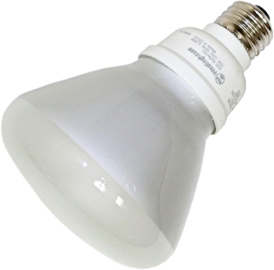 Westinghouse 3797300, 15W CFL Light Bulb, (60W Equal) 3500K Bright White 80 CRI 735 Lumen