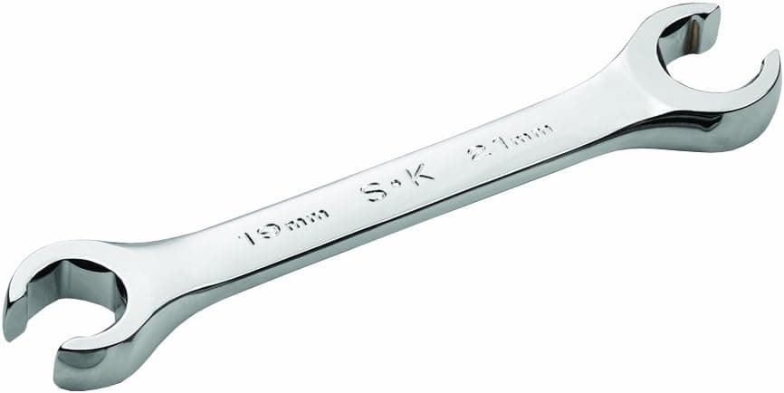 SK Hand Tool 87226 Offset Flare Nut Wrench, 3/4 x 3/16-Inch, Full Polished Finish