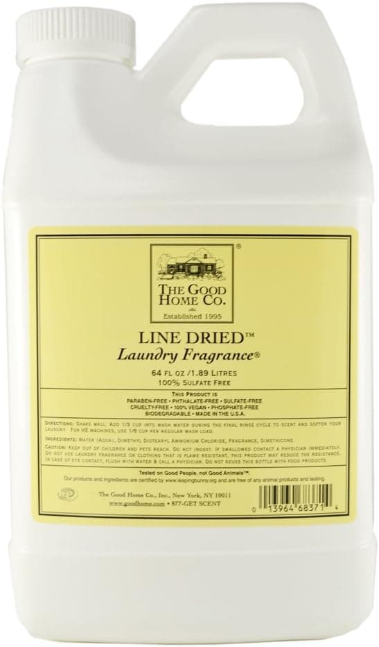The Good Home Line Dried Laundry Fragrance Refill, 64 Ounce