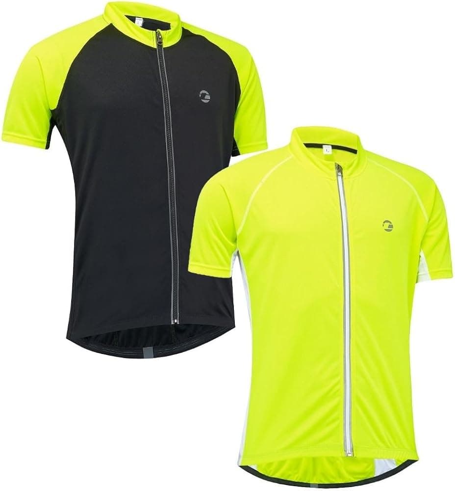 Tenn Sprint Men’s Short Sleeve, UV Protection, Non-slip zip Cycling Jersey