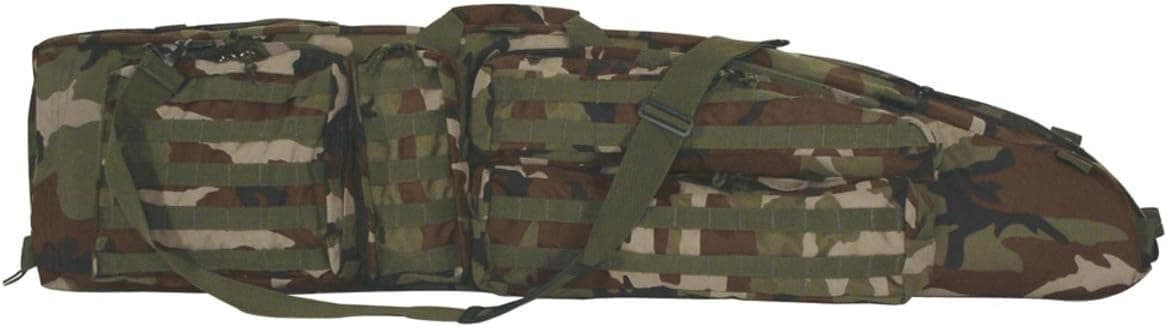 VooDoo Tactical 15-7981005000 The Ultimate Drag Bag, Woodland Camo, 51"
