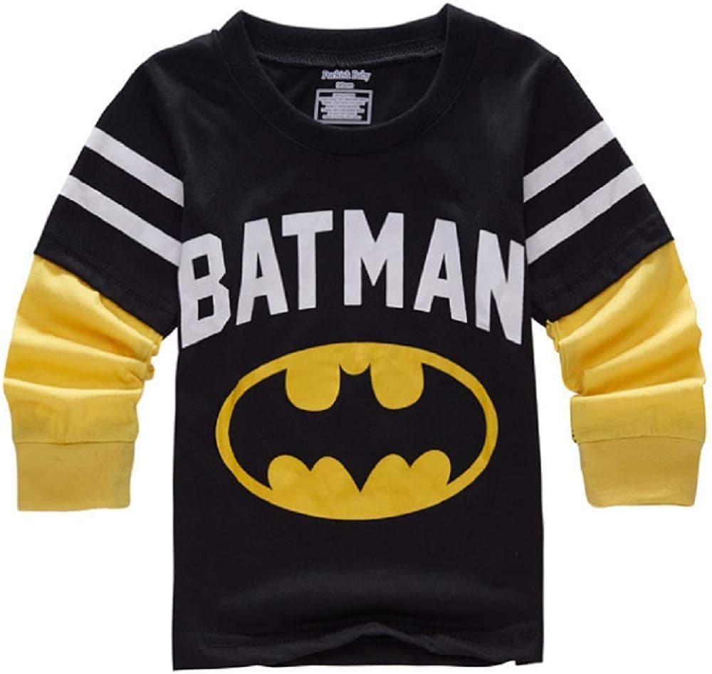 Boy's DC Comics Superman/Batman Long Sleeve Graphic Shirt