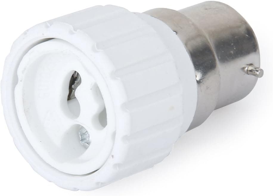 RuiChy E12 to E26 / E27 Adapter - Converts Chandelier Socket (E12) to Medium Socket (E26/E27)