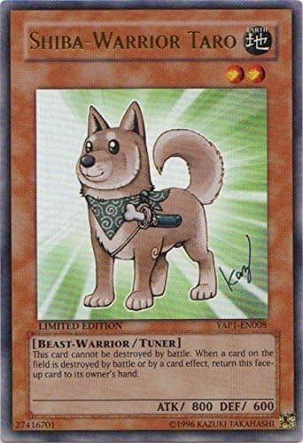 Yu-Gi-Oh! - Shiba-Warrior Taro (YAP1-EN008) - Anniversary Pack - Limited Edition - Ultra Rare