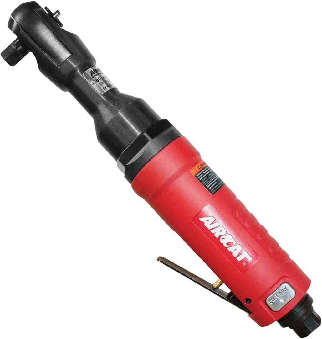 AIRCAT 803-RW: 3/8-Inch Impacting Ratchet 600 RPM, 80 ft-lbs Maximum Torque
