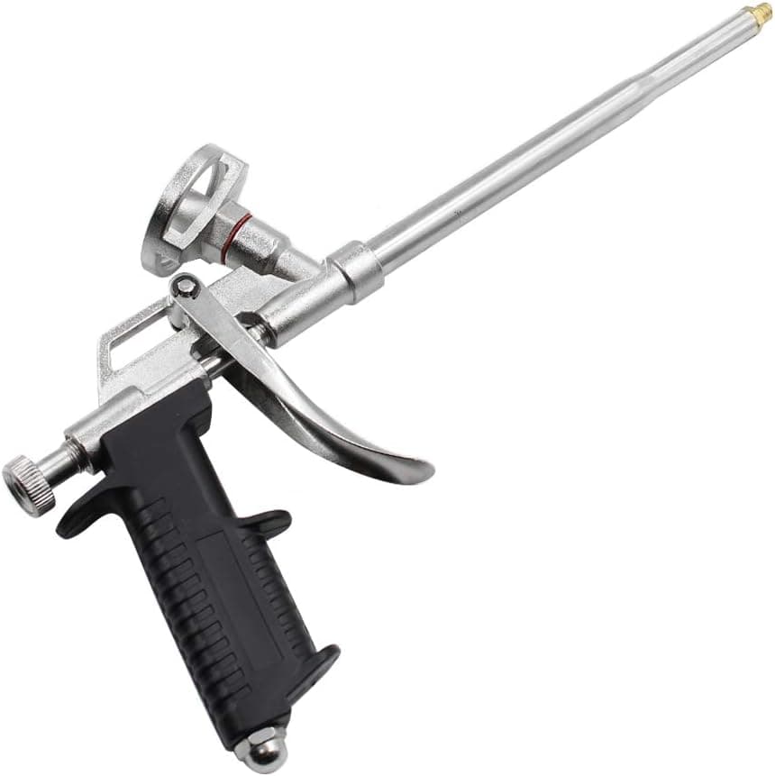 TOUHIA Heavy Duty PU Spray Foam Gun Foaming Gun Pu Expanding Caulking Gun(1Pc)