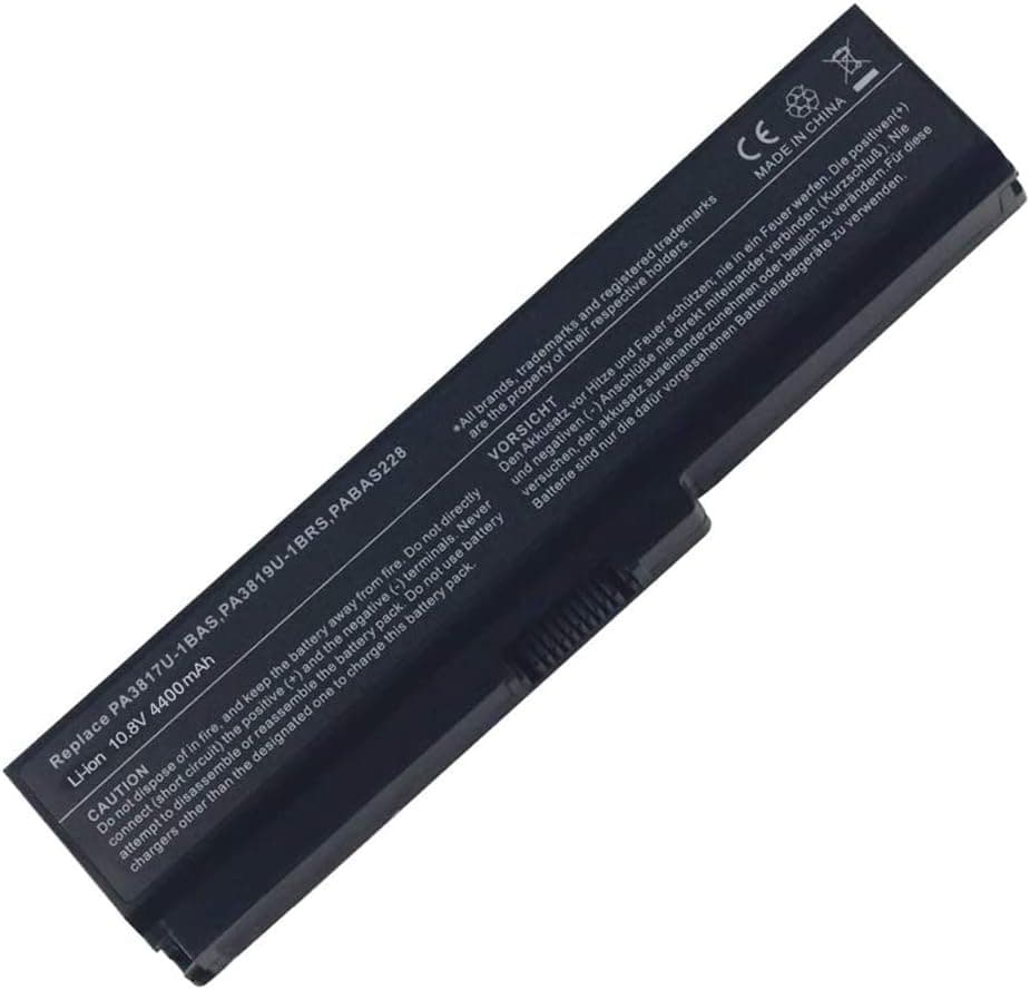 Bay Valley Parts PA3634U-1BRS PA3817U-1BRS Battery for Toshiba Satellite C655 C650D C660 L700 L755 L770 L645 L655 L675 P745 P755 P775 M645 A655 A665 PA3818U PA3819U PA3816U PA3634U PABAS228