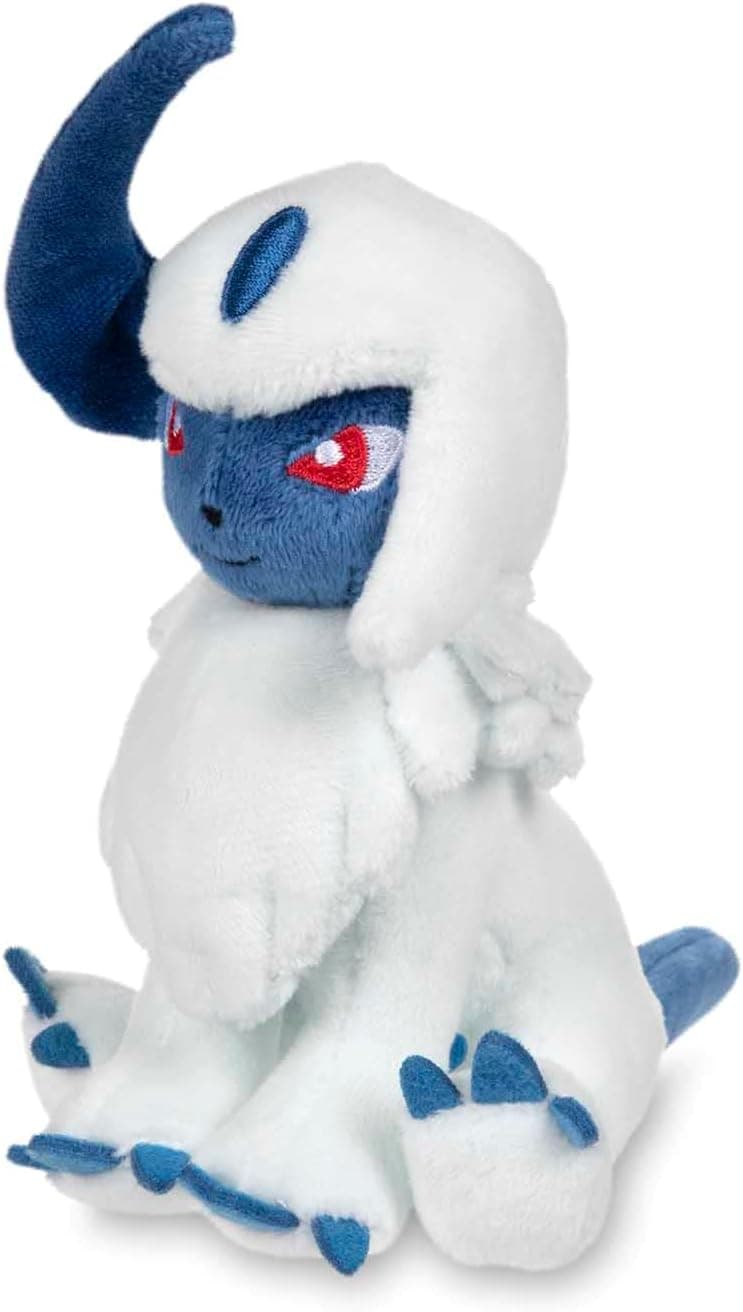 Pokemon Pokémon Center: Sitting Cuties Absol Poké Plush, 6 ¾ Inch (701-95681)
