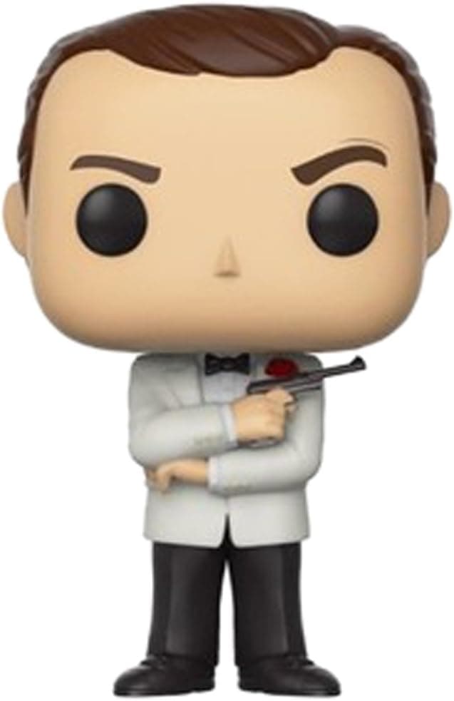 Funko Pop! Movies: James Bond - Sean Connery with White Tux Collectible Figure