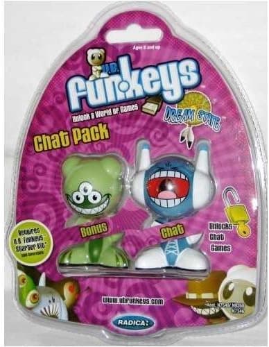 Mattel FUNKEYS CHAT PACK (HOLLER)